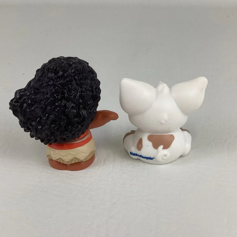 Fisher Price Little People Disney Princess Moana Maui Wave Rider Canoe Figure